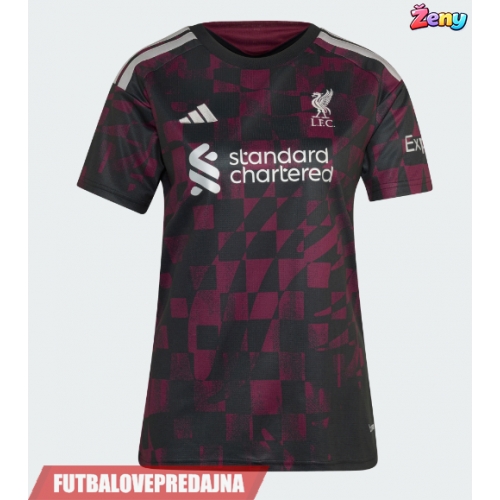Lacne Ženy Futbalové dres Liverpool Victor Munoz #23 2026-27 Krátky Rukáv - Tretina